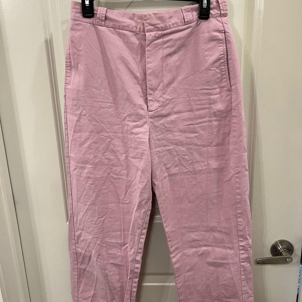 BDG Pink High-Rise Casual Pants